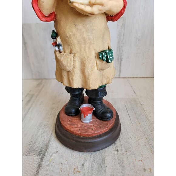Midwest imports wind up Santa Claus toymaker Xmas figure decor - Picture 2 of 11